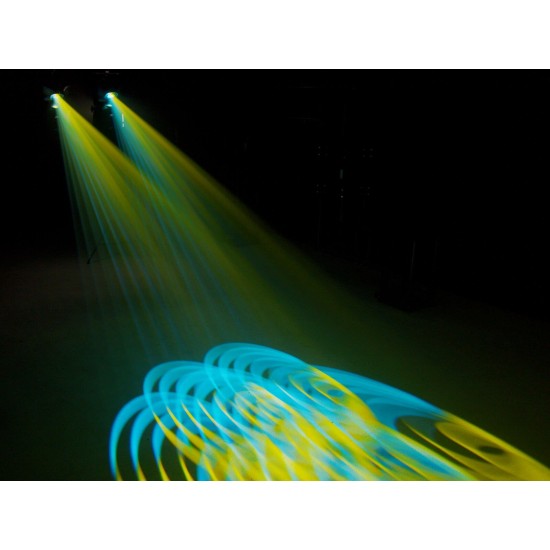 EUROLITE LED TSL-1500 Scan: Scanner LED 150W con Effetti Luce DMX e Gobo Rotanti