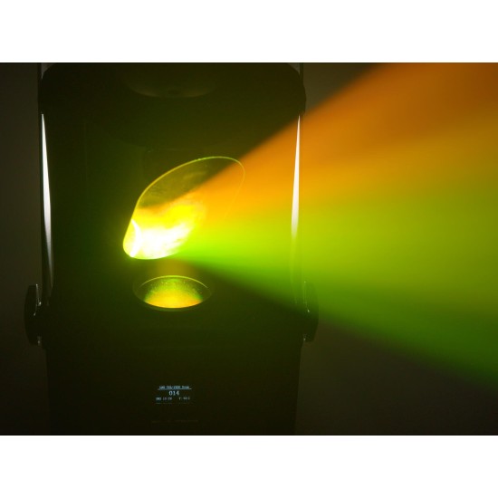 EUROLITE LED TSL-1500 Scan: Scanner LED 150W con Effetti Luce DMX e Gobo Rotanti