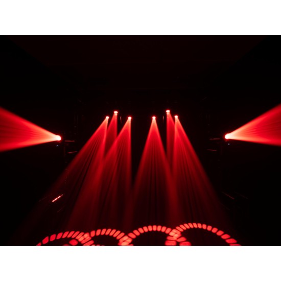 EUROLITE LED TSL-1500 Scan: Scanner LED 150W con Effetti Luce DMX e Gobo Rotanti