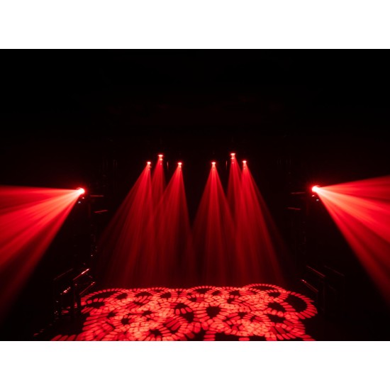 EUROLITE LED TSL-1500 Scan: Scanner LED 150W con Effetti Luce DMX e Gobo Rotanti