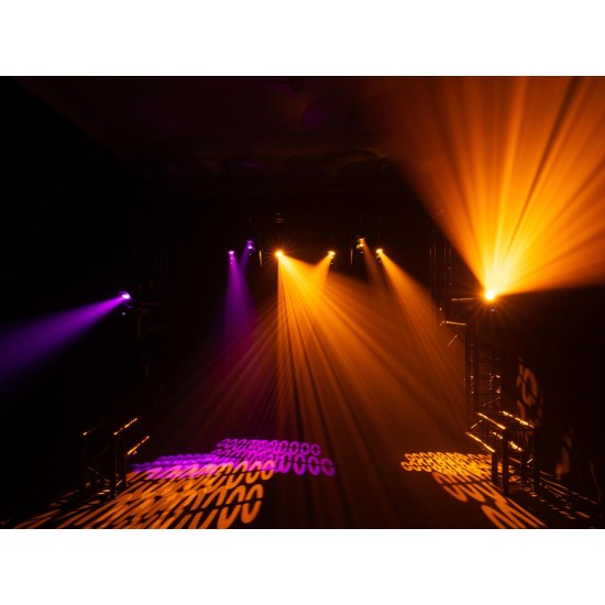EUROLITE LED TSL-1500 Scan: Scanner LED 150W con Effetti Luce DMX e Gobo Rotanti