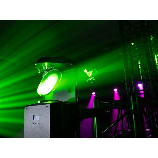 EUROLITE LED TSL-1500 Scan: Scanner LED 150W con Effetti Luce DMX e Gobo Rotanti