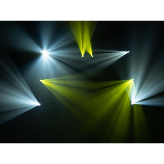 EUROLITE LED TSL-350 Scan COB: Proiettore LED da Palco con Effetto Luce DMX e Gobo Rotanti