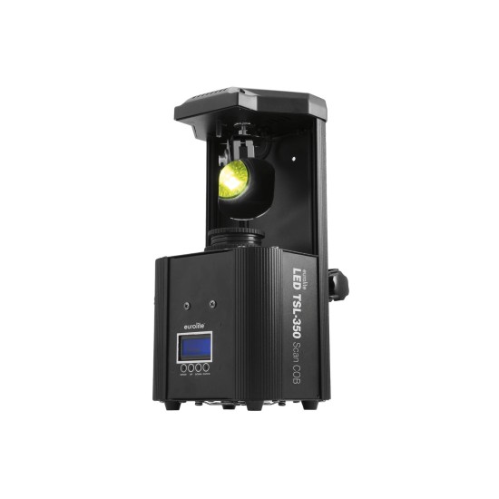 EUROLITE LED TSL-350 Scan COB: Proiettore LED da Palco con Effetto Luce DMX e Gobo Rotanti