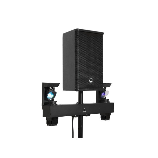 EUROLITE LED Twin Scan Bar: Proiettore LED per Palco con Effetto Luce DMX e Telecomando IR