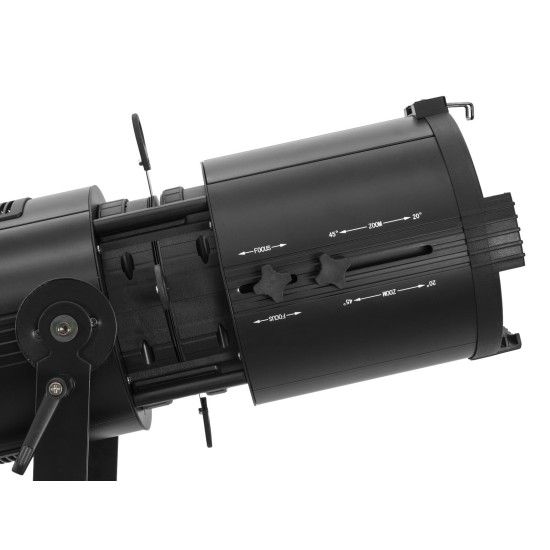 FUTURELIGHT Profile 200 LED Bianco Caldo 15-28° - Proiettore Professionale Silenzioso CRI >90