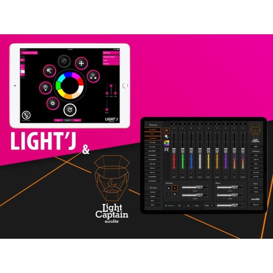 Interfaccia DMX Wi-Fi EUROLITE FreeDMX AP per Controllo Luci Professionali