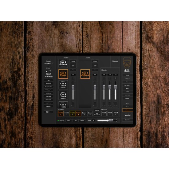 Interfaccia DMX Wi-Fi EUROLITE FreeDMX AP per Controllo Luci Professionali