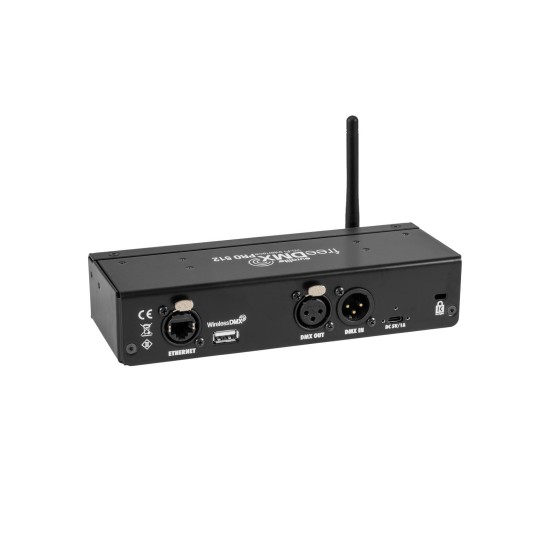 EUROLITE freeDMX PRO 512: Interfaccia Wi-Fi per Controllo Luci Professionale DMX