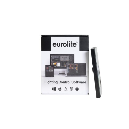 EUROLITE TOUCH-512: Controller DMX Standalone da Incasso con Touchpad e 512 Canali per Gestione Effetti Luce
