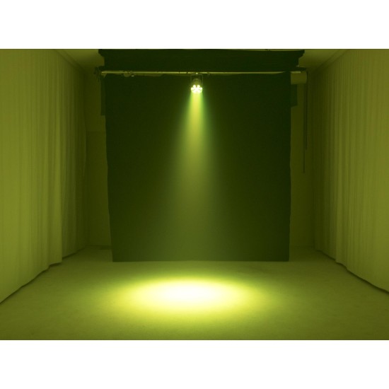 EUROLITE LED PAR-56 HCL Short Nero: Proiettore LED 9x10W con Effetti Luce DMX e UV