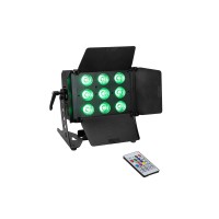 EUROLITE LED CLS-9 QCL RGB/WW 9x7W - Proiettore LED da Palco con Effetti Luce DMX