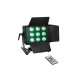 EUROLITE LED CLS-9 QCL RGB/WW 9x7W - Proiettore LED da Palco con Effetti Luce DMX