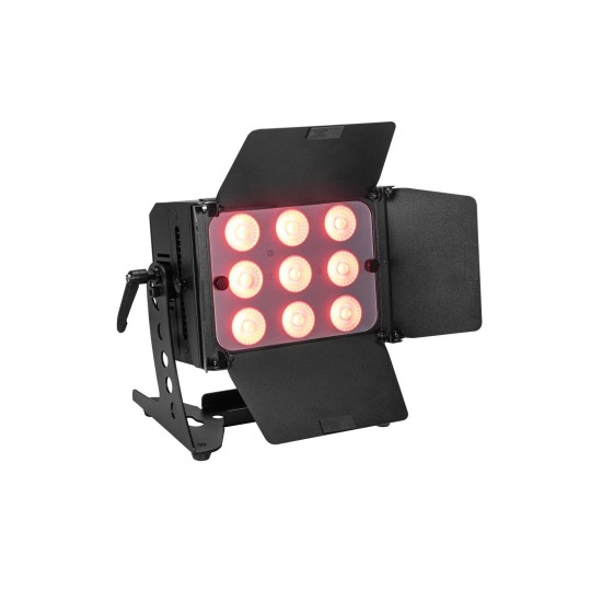 EUROLITE LED CLS-9 QCL RGB/WW 9x7W - Proiettore LED da Palco con Effetti Luce DMX