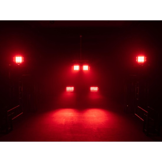 EUROLITE LED CLS-9 QCL RGB/WW 9x7W - Proiettore LED da Palco con Effetti Luce DMX