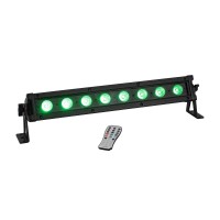 EUROLITE LED IP T-Bar 8 QCL RGBW - Proiettore LED da Palco per Effetti Luce DMX