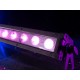 EUROLITE LED IP T-Bar 8 QCL RGBW - Proiettore LED da Palco per Effetti Luce DMX