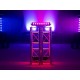 EUROLITE LED IP T-Bar 8 QCL RGBW - Proiettore LED da Palco per Effetti Luce DMX
