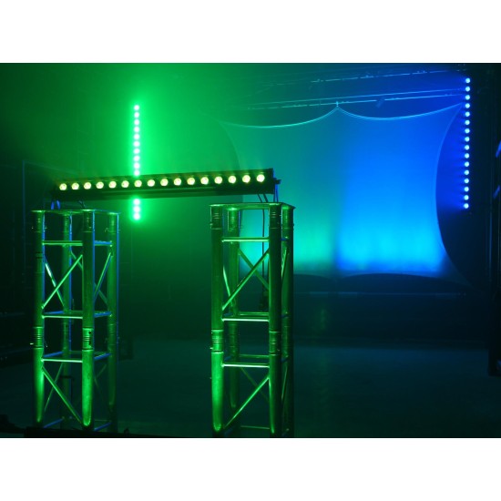 Barra LED Professionale Eurolite IP65 con Controllo DMX e Telecomando