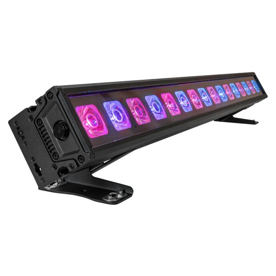 EUROLITE LED IP T-PIX 16 QCL Beam Bar: Barra Luce Professionale per Effetti Scenografici IP65