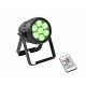 EUROLITE LED IP PAR 7x15W RGBL Spot IP65 con Telecomando e Filtri Antigelo