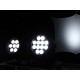 EUROLITE LED IP PAR 7x8W QCL: Proiettore LED da Palco Impermeabile per Effetti Luce Scenografici