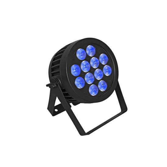 EUROLITE LED IP PAR 12x8W QCL Spot - Proiettore LED da Palco IP65 con Colori RGBW e Controllo DMX