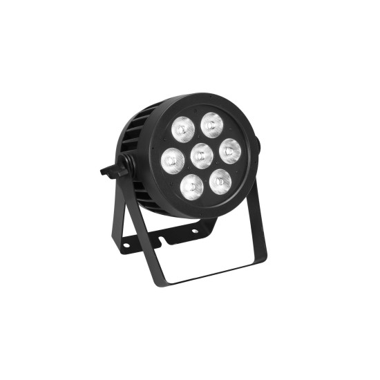 Proiettore LED Eurolite IP PAR 7x9W SCL: Effetti di Luce RGB/CW/WW/A/UV per Palco