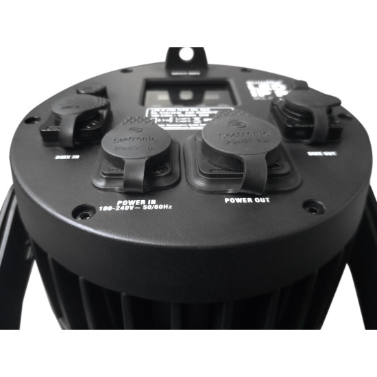 Proiettore LED Eurolite IP PAR 7x9W SCL: Effetti di Luce RGB/CW/WW/A/UV per Palco