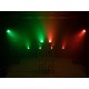 Proiettore LED IP65 Eurolite 3x8W QCL RGBW per Effetti Scenografici