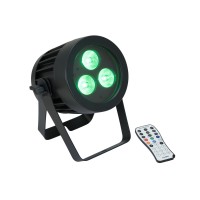 EUROLITE LED IP PAR 3x9W SCL Spot - Faretto Professionale per Esterni con RGB/CW/WW/A/UV