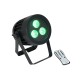 EUROLITE LED IP PAR 3x9W SCL Spot - Faretto Professionale per Esterni con RGB/CW/WW/A/UV
