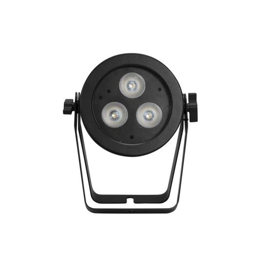 EUROLITE LED IP PAR 3x9W SCL Spot - Faretto Professionale per Esterni con RGB/CW/WW/A/UV