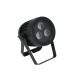EUROLITE LED IP PAR 3x9W SCL Spot - Faretto Professionale per Esterni con RGB/CW/WW/A/UV