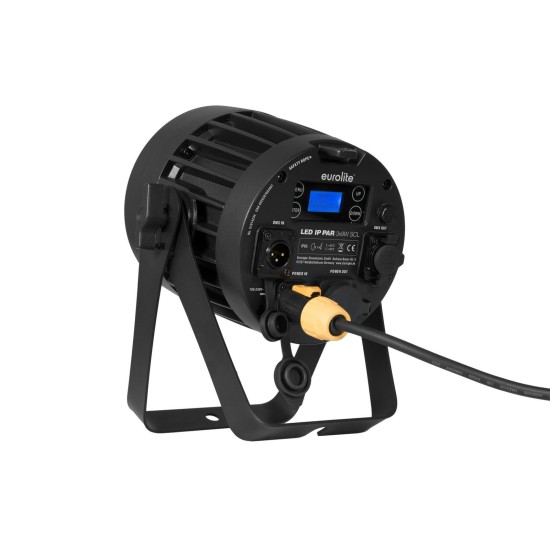 EUROLITE LED IP PAR 3x9W SCL Spot - Faretto Professionale per Esterni con RGB/CW/WW/A/UV