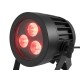EUROLITE LED IP PAR 3x9W SCL Spot - Faretto Professionale per Esterni con RGB/CW/WW/A/UV
