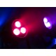 EUROLITE LED IP PAR 3x9W SCL Spot - Faretto Professionale per Esterni con RGB/CW/WW/A/UV
