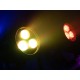 EUROLITE LED IP PAR 3x9W SCL Spot - Faretto Professionale per Esterni con RGB/CW/WW/A/UV