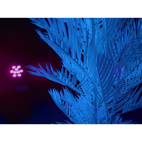 EUROLITE LED IP PAR 9 UV: Faretto Professionale UV per Esterni con Telecomando