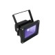 EUROLITE Proiettore LED UV IP54 10W COB per Esterni con Effetto Luce
