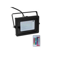 Proiettore LED IP65 da Esterno RGB EUROLITE FL-30 con Telecomando IR