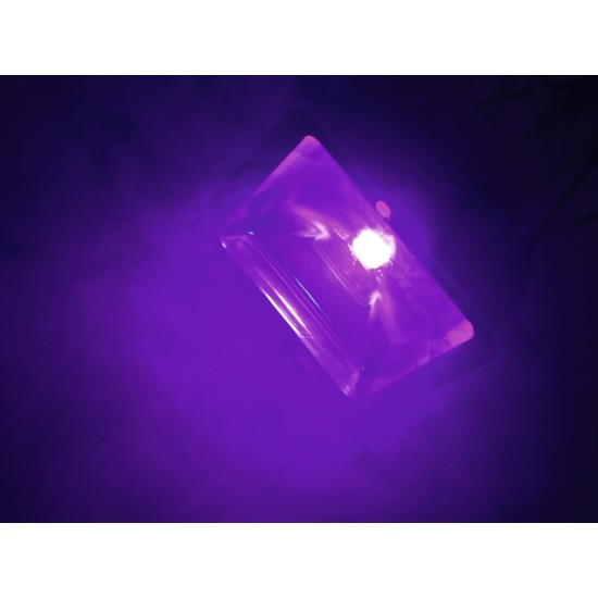 Proiettore LED Esterno EUROLITE IP FL-50 COB RGB 120° - Effetto Luce con Telecomando IR