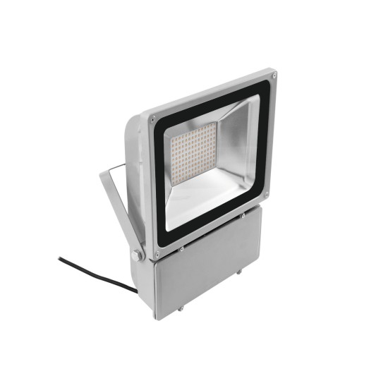 Proiettore LED Esterno Eurolite FL-100 3000K IP54 con 140 LED SMD Bianco Caldo