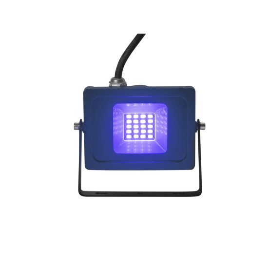 EUROLITE LED IP FL-10 SMD UV – Proiettore LED da Esterno UV con 20 LED SMD