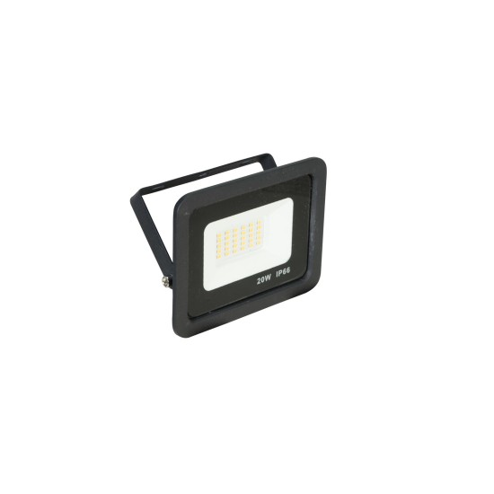 EUROLITE LED IP FL-20 SMD WW - Proiettore LED da Esterno 20W, Bianco Caldo, IP66