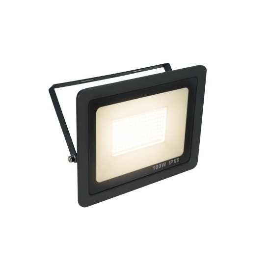 EUROLITE LED IP FL-100 SMD WW: Proiettore LED Esterno IP66 con 128 SMD 2835 Bianco Caldo