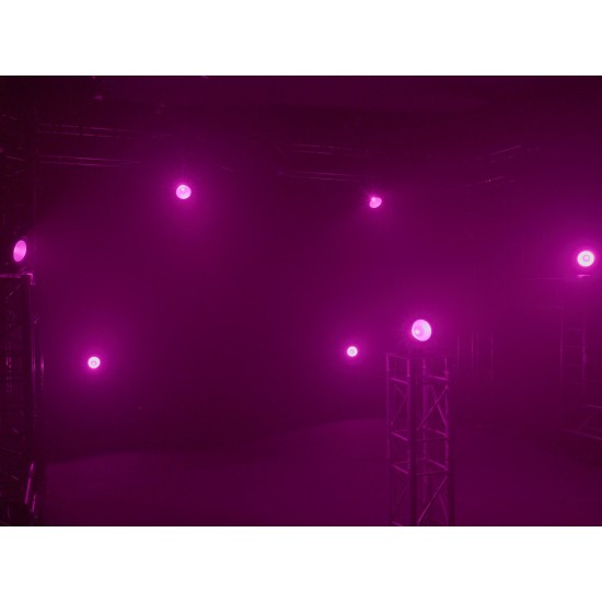 EUROLITE LED SLS-30 COB RGBAL Floor Spot con Telecomando IR per Eventi