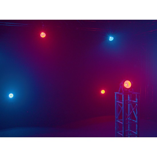 EUROLITE LED SLS-30 COB RGBAL Floor Spot con Telecomando IR per Eventi