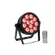 EUROLITE LED 4C-12 Silent Slim Spot - Proiettore LED RGBW per Effetti Luce DMX Professionali