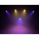 EUROLITE LED 4C-12 Silent Slim Spot - Proiettore LED RGBW per Effetti Luce DMX Professionali